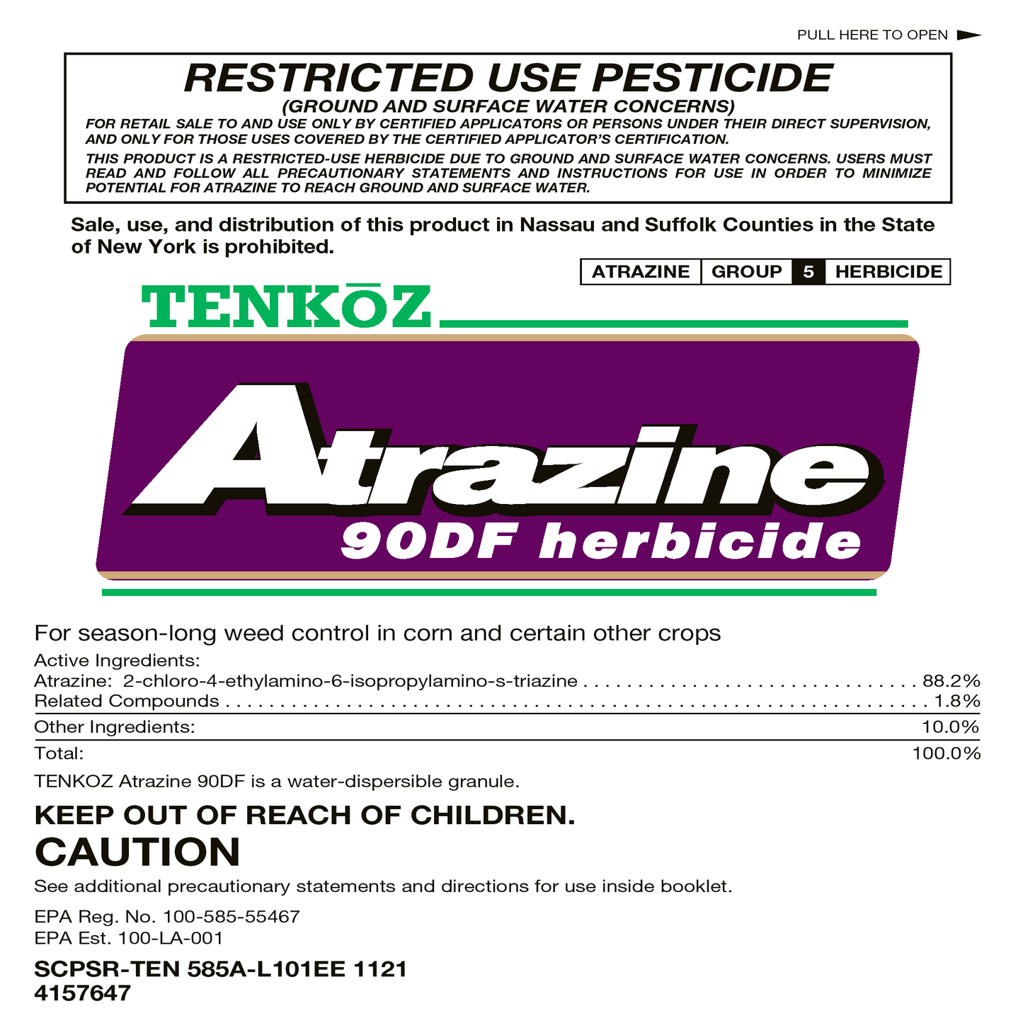 Atrazine 90DF (Tenkoz)