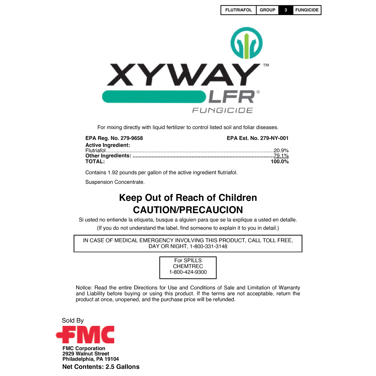 Xyway™ LFR Fungicide