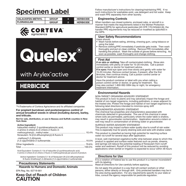 Quelex® with Arylex™ Active