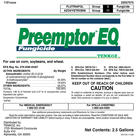Preemptor® EQ Fungicide