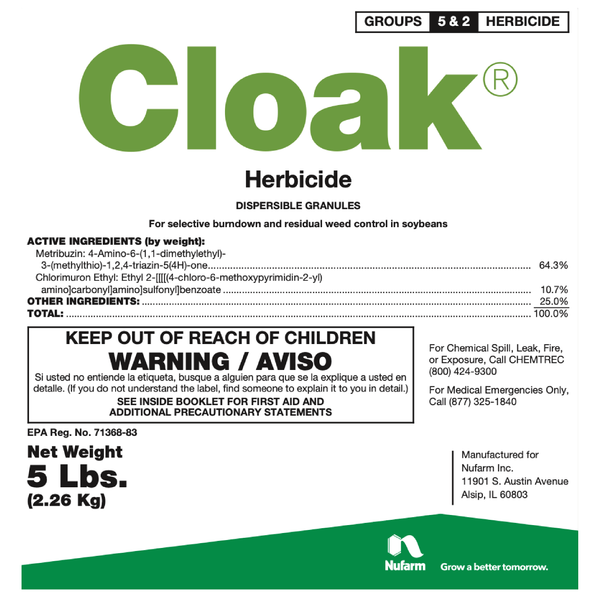 Cloak® Herbicide