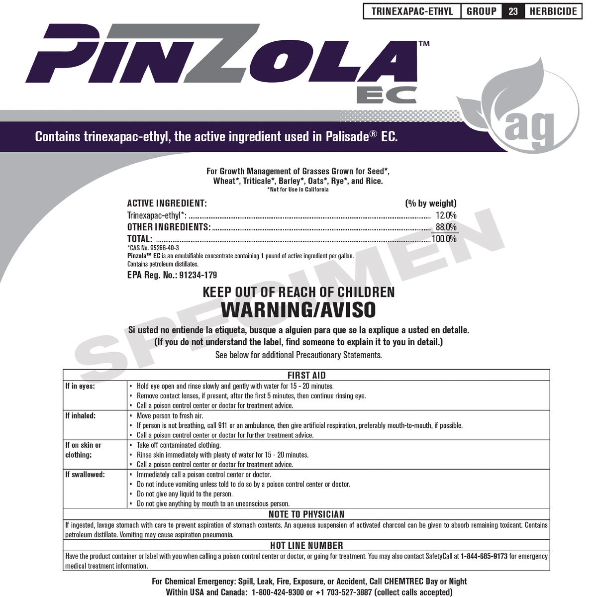 Pinzola™ EC