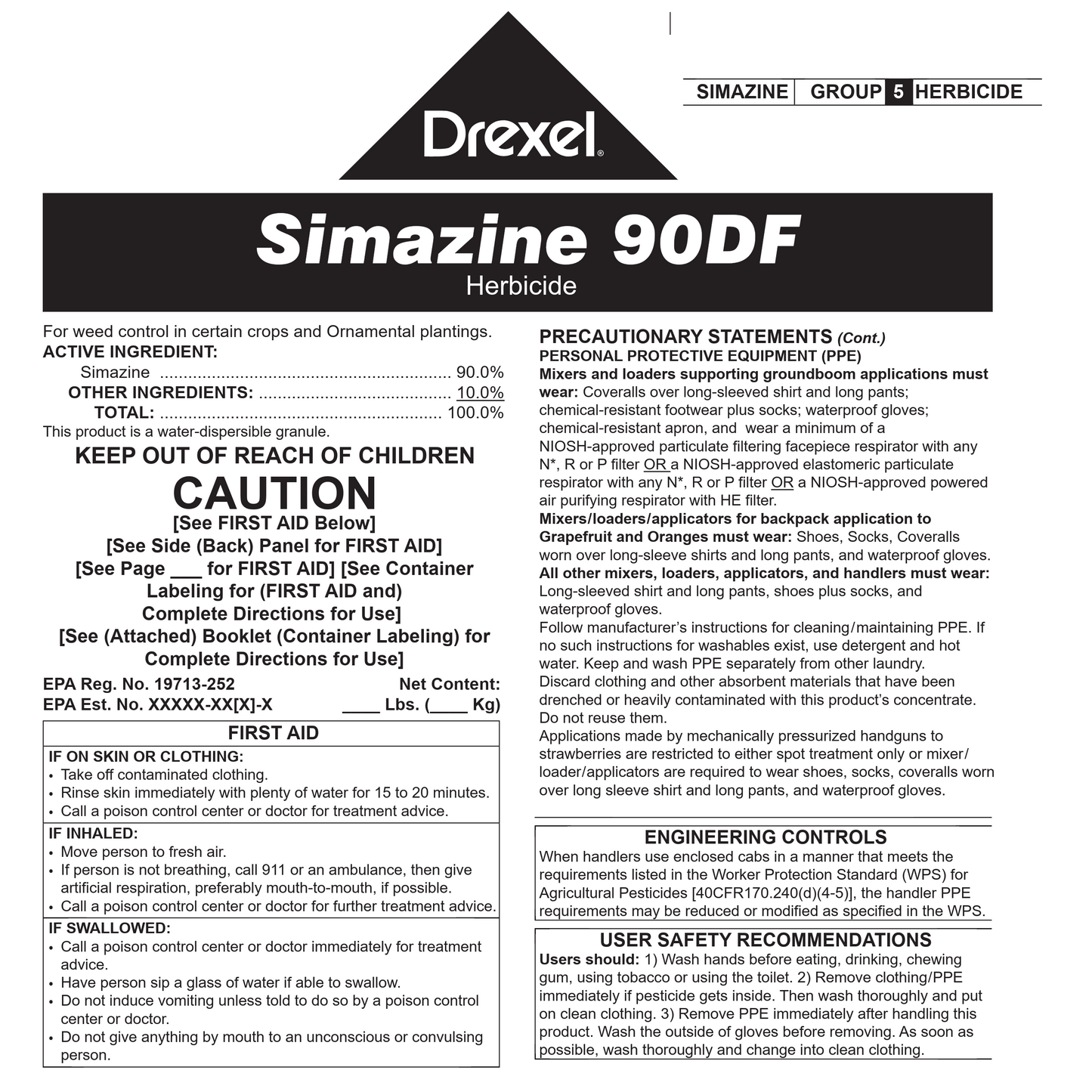 Simazine 90DF