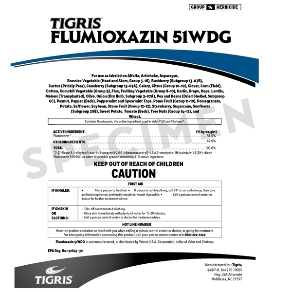 Flumioxazin 51WDG