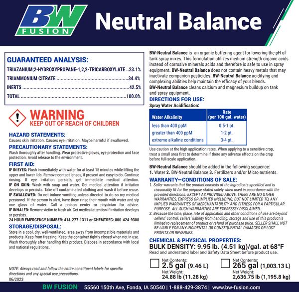 Neutral Balance